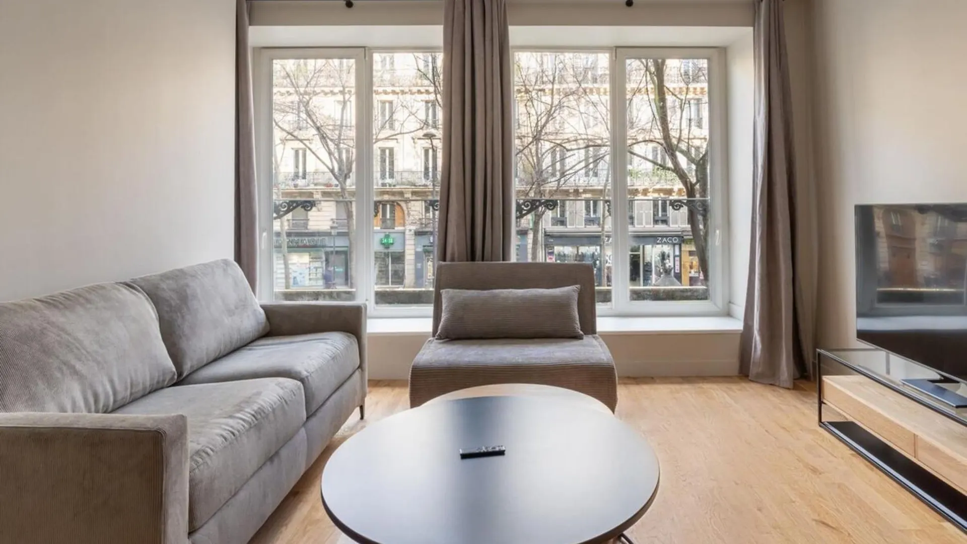 Beautiful Minimalist 1Bd Apartment Near Montmartre Paříž Francie